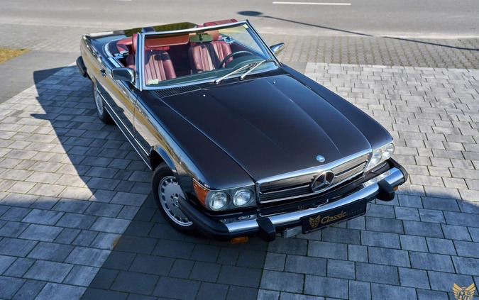 Mercedes-Benz SL cena 119000 przebieg: 166240, rok produkcji 1986 z Słubice małe 596